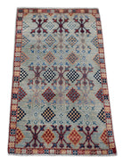 Handmade Mini Chobi Rug | 96 x 53 cm | 3'2" x 1'9" - Najaf Rugs & Textile