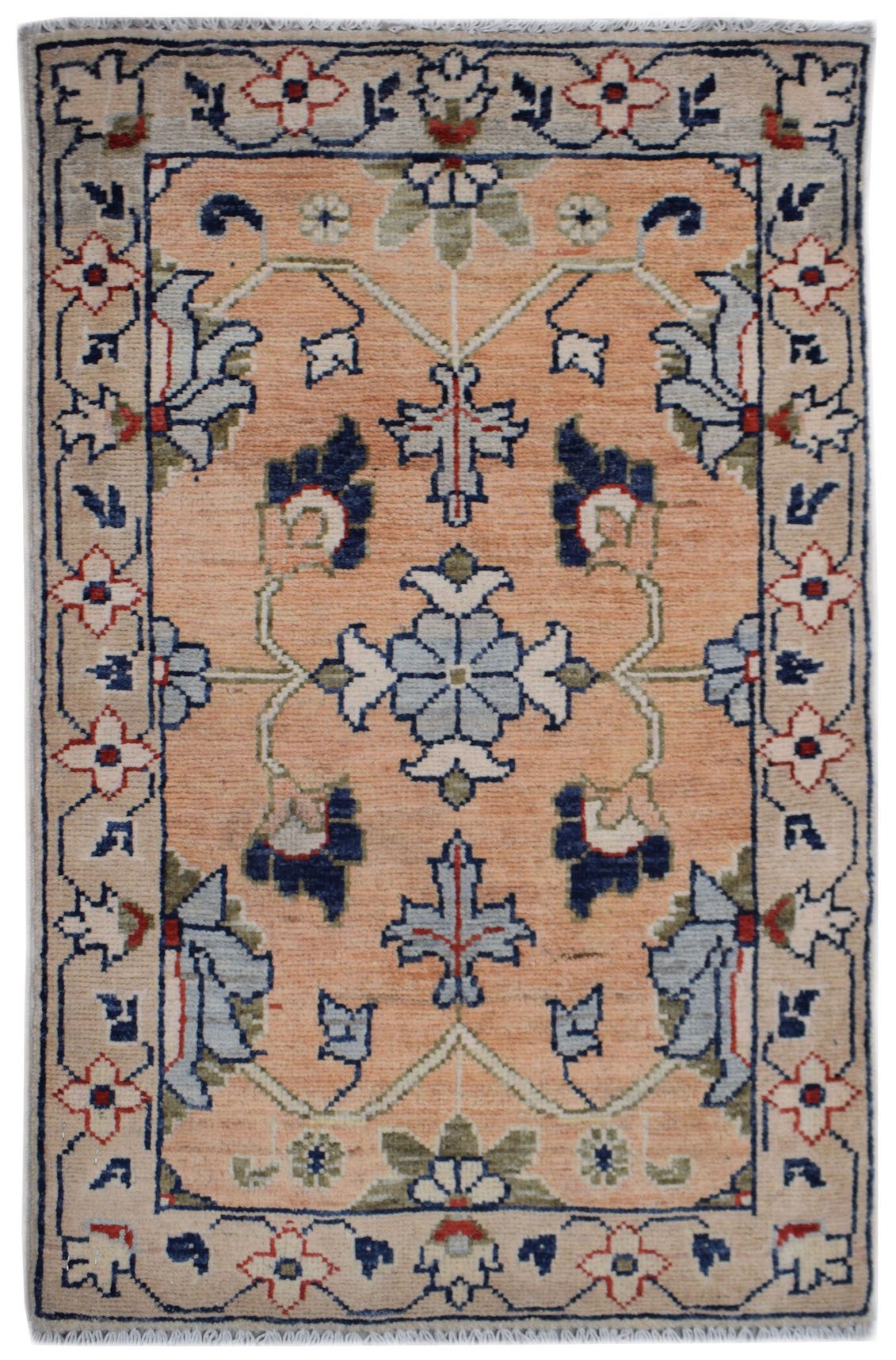 Handmade Mini Chobi Rug | 96 x 60 cm | 3'2" x 2' - Najaf Rugs & Textile