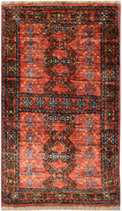 Handmade Mini Chobi Rug | 97 x 59 cm | 3'2" x 1'11" - Najaf Rugs & Textile