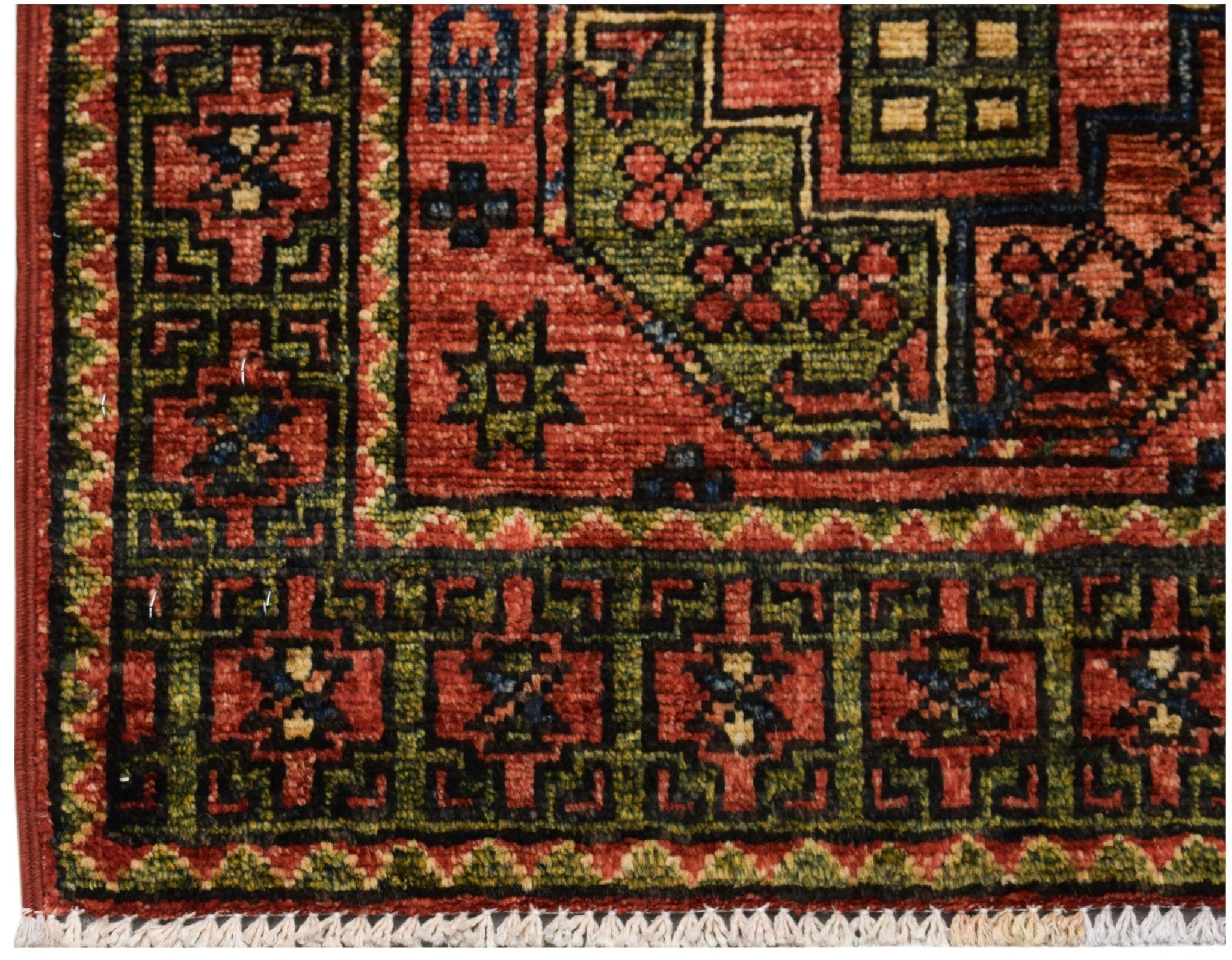 Handmade Mini Chobi Rug | 97 x 61 cm | 3'2" x 2' - Najaf Rugs & Textile