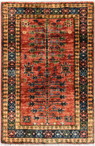 Handmade Mini Chobi Rug | 97 x 63 cm | 3'2" x 2'1" - Najaf Rugs & Textile