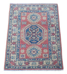 Handmade Mini Kazakh Rug | 77 x 60 cm | 2'6" x 1'11" - Najaf Rugs & Textile