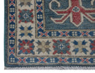 Handmade Mini Kazakh Rug | 99 x 62 cm | 3'2" x 2'1" - Najaf Rugs & Textile