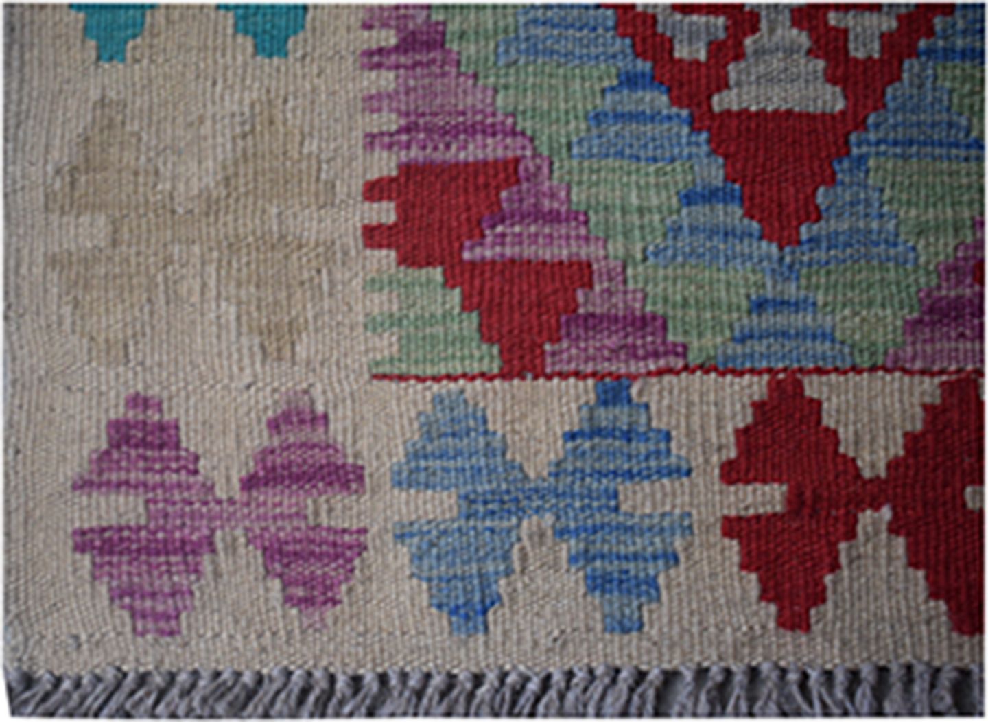 Handmade Mini Kilim Rug | 88 x 59 cm | 2'8" x 1'9" - Najaf Rugs & Textile