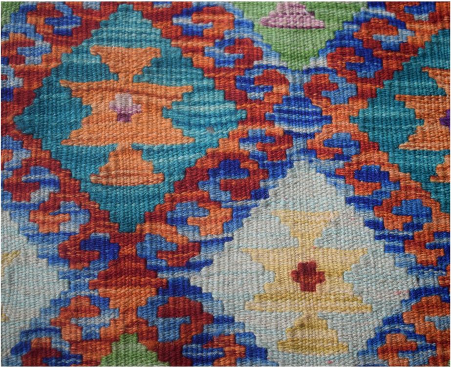 Handmade Mini Kilim Rug | 91 x 65 cm | 2'9" x 2'1" - Najaf Rugs & Textile