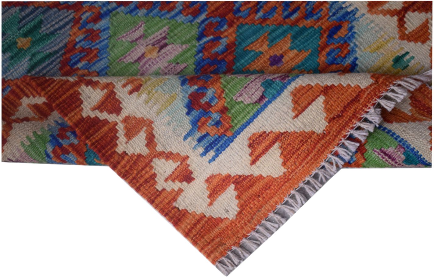 Handmade Mini Kilim Rug | 91 x 65 cm | 2'9" x 2'1" - Najaf Rugs & Textile