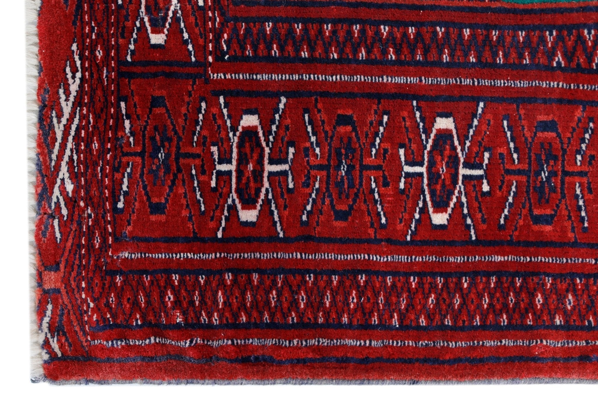 Handmade Mini Tekke Tukmen Sara Rug | 95 x 72 cm | 3'1" x 2'4" - Najaf Rugs & Textile