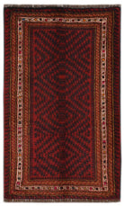 Handmade Mini Tribal Afghan Rug | 108 x 68 cm | 3'7" x 2'3" - Najaf Rugs & Textile