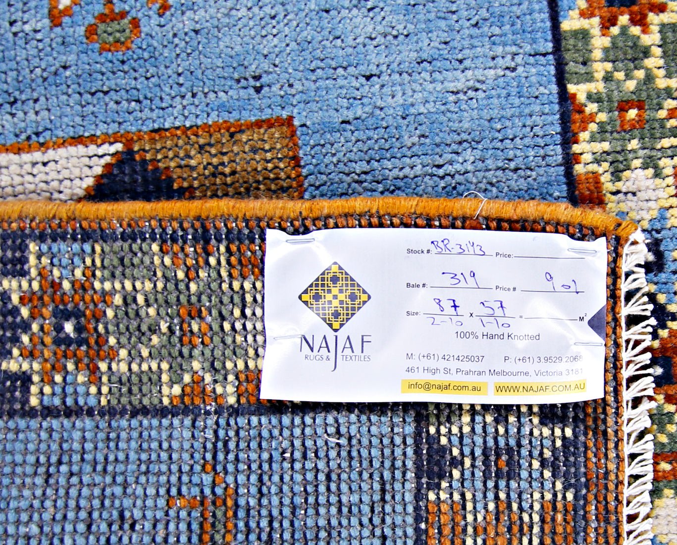 Handmade Mini Tribal Gabbeh Rug | 87 x 57 cm | 2'10" x 1'10" - Najaf Rugs & Textile