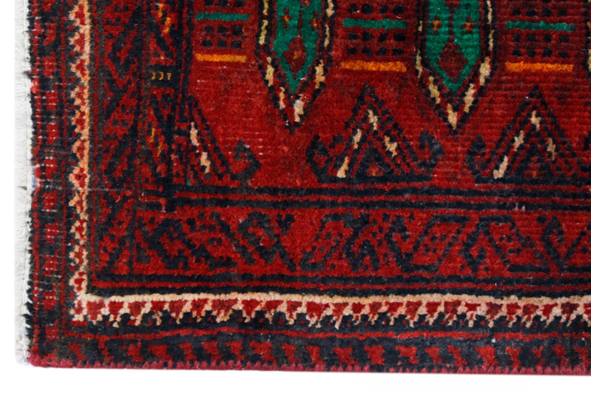 Handmade Mini Tribal Persian Balouch Rug | 74 x 57 cm | 2'5" x 1'11" - Najaf Rugs & Textile