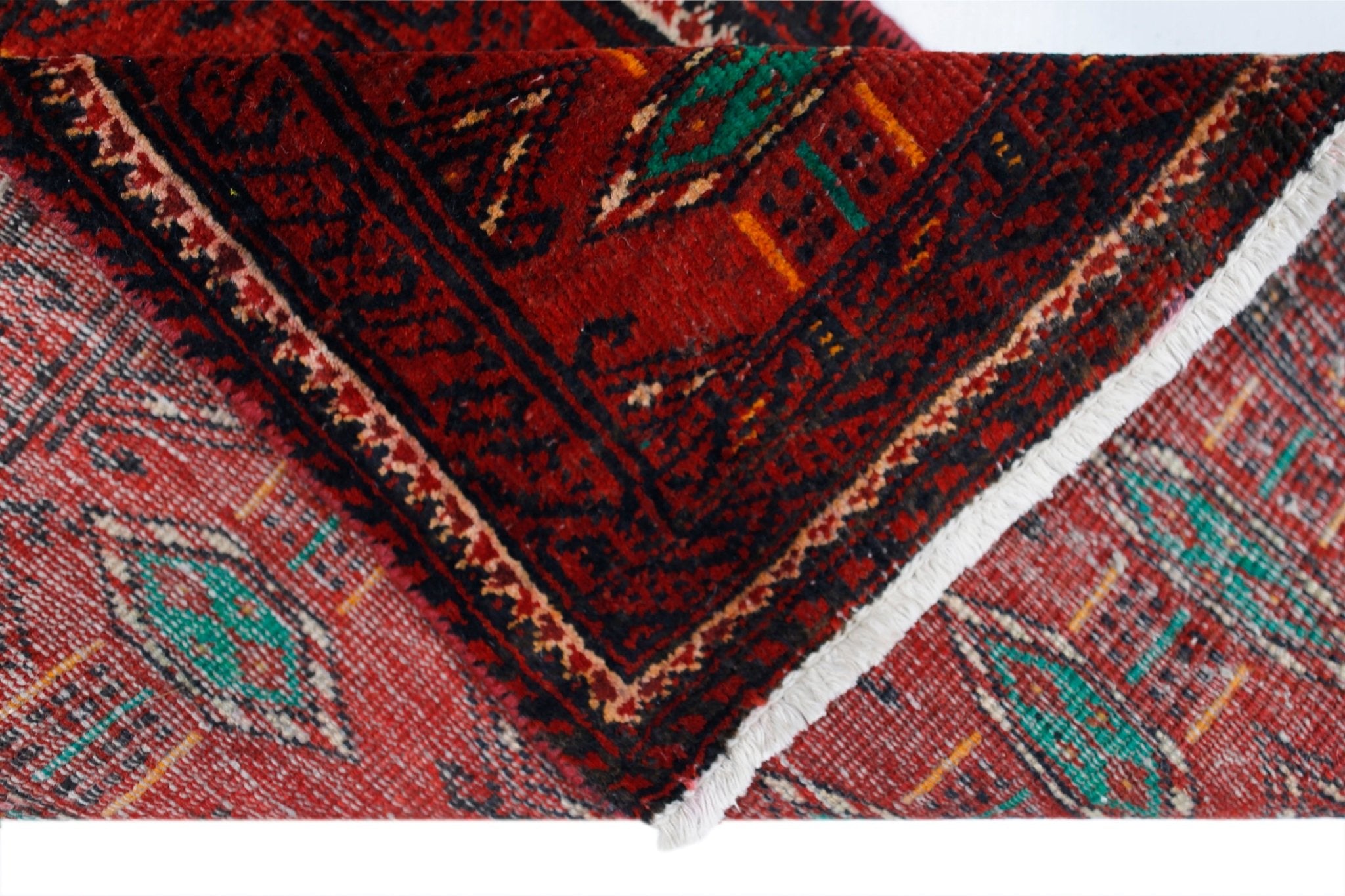 Handmade Mini Tribal Persian Balouch Rug | 74 x 57 cm | 2'5" x 1'11" - Najaf Rugs & Textile