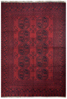 Handmade Old Afghan Turkmen Rug | 330 x 222 cm | 10'8" x 7'2" - Najaf Rugs & Textile