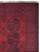 Handmade Old Afghan Turkmen Rug | 330 x 222 cm | 10'8" x 7'2" - Najaf Rugs & Textile