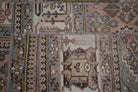 Handmade Patchwork Hallway Runner | 694 x 80 cm | 22'10" x 2'8" - Najaf Rugs & Textile