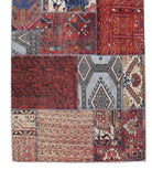 Handmade Patchwork Hallway Runner | 802 x 82 cm | 26'4" x 2'8" - Najaf Rugs & Textile