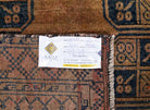 Handmade Semi-Antique Afghan Turkmen Rug | 137 x 105 cm | 4'6" x 3'6" - Najaf Rugs & Textile