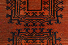 Handmade Semi-Antique Turkmen Rug | 216 x 62 cm | 7'1" x 2' - Najaf Rugs & Textile