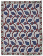 Handmade Silk & Cotton Uzbek Suzani | 185 x 155 cm - Najaf Rugs & Textile