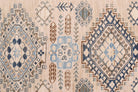 Handmade Super Afghan Kazakh Hallway Runner | 1009 x 92 cm | 33'1" x 3' - Najaf Rugs & Textile