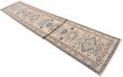 Handmade Super Afghan Kazakh Hallway Runner | 1015 x 92 cm | 33'3" x 3' - Najaf Rugs & Textile