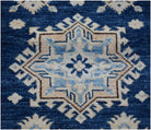 Handmade Super Afghan Kazakh Hallway Runner | 690 x 79 cm | 22'8" x 2'7" - Najaf Rugs & Textile