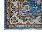 Handmade Super Afghan Kazakh Hallway Runner | 777 x 88 cm | 25'6" x 2'11" - Najaf Rugs & Textile