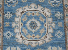 Handmade Super Kazakh Hallway Runner | 565 x 80 cm | 18'7" x 2'7" - Najaf Rugs & Textile