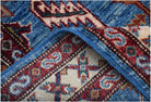 Handmade Super Kazakh Hallway Runner | 571 x 74 cm | 18'9" x 2'5" - Najaf Rugs & Textile