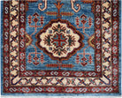 Handmade Super Kazakh Hallway Runner | 571 x 74 cm | 18'9" x 2'5" - Najaf Rugs & Textile