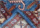 Handmade Super Kazakh Hallway Runner | 574 x 77 cm | 18'10" x 2'7" - Najaf Rugs & Textile