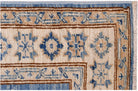 Handmade Super Kazakh Hallway Runner | 580 x 79 cm | 19' x 2'7" - Najaf Rugs & Textile