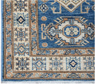 Handmade Super Kazakh Hallway Runner | 594 x 74 cm | 19'6" x 2'6" - Najaf Rugs & Textile