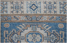 Handmade Super Kazakh Hallway Runner | 594 x 74 cm | 19'6" x 2'6" - Najaf Rugs & Textile