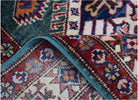 Handmade Super Kazakh Hallway Runner | 618 x 86 cm | 20'4" x 2'10" - Najaf Rugs & Textile