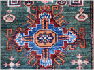 Handmade Super Kazakh Hallway Runner | 618 x 86 cm | 20'4" x 2'10" - Najaf Rugs & Textile