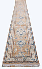 Handmade Super Kazakh Hallway Runner | 701 x 81 cm | 23' x 2'8" - Najaf Rugs & Textile