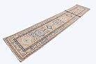 Handmade Super Kazakh Hallway Runner | 711 x 85 cm | 23'4" x 2'10" - Najaf Rugs & Textile