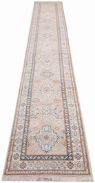 Handmade Super Kazakh Hallway Runner | 738 x 70 cm | 24' x 2'4" - Najaf Rugs & Textile