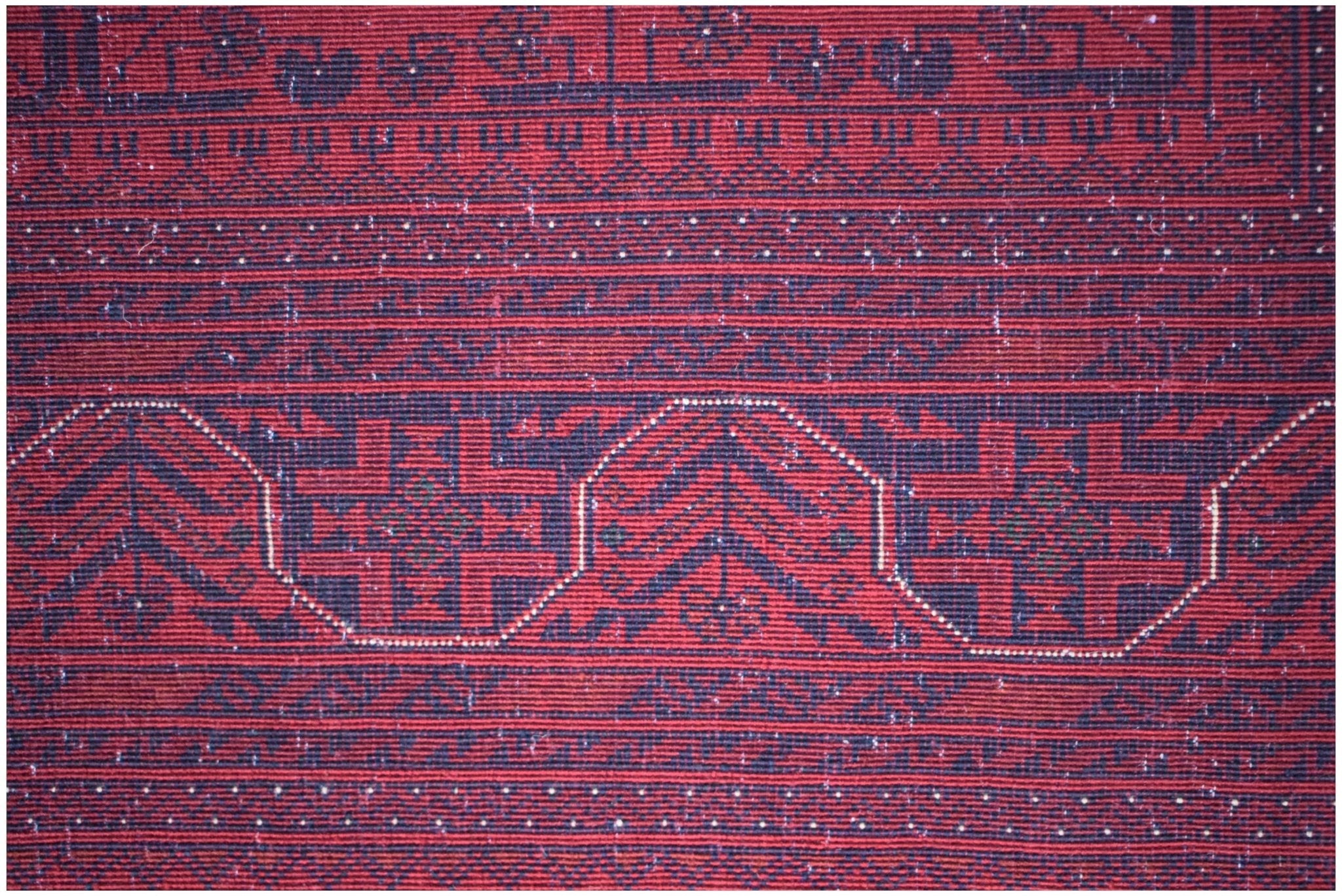 Handmade Traditional Afghan Biljik Rug | 244 x 175 cm | 8' x 5'9" - Najaf Rugs & Textile