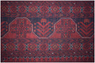 Handmade Traditional Afghan Biljik Rug | 309 x 199 cm | 9'10" x 6'6" - Najaf Rugs & Textile