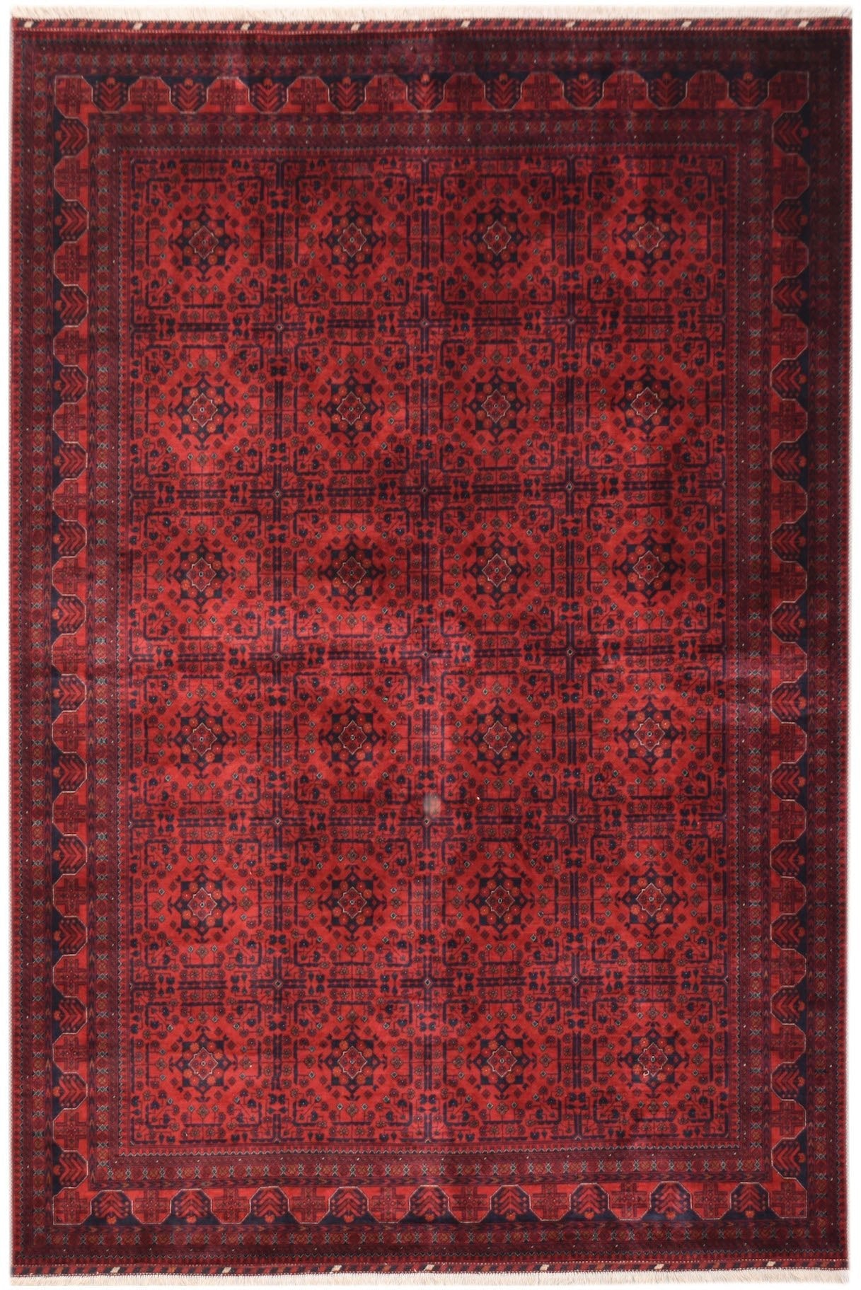 Handmade Traditional Afghan Biljik Rug | 309 x 199 cm | 9'10" x 6'6" - Najaf Rugs & Textile