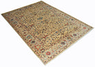 Handmade Traditional Afghan Chobi Rug | 208 x 153 cm | 6'10" x 5' - Najaf Rugs & Textile