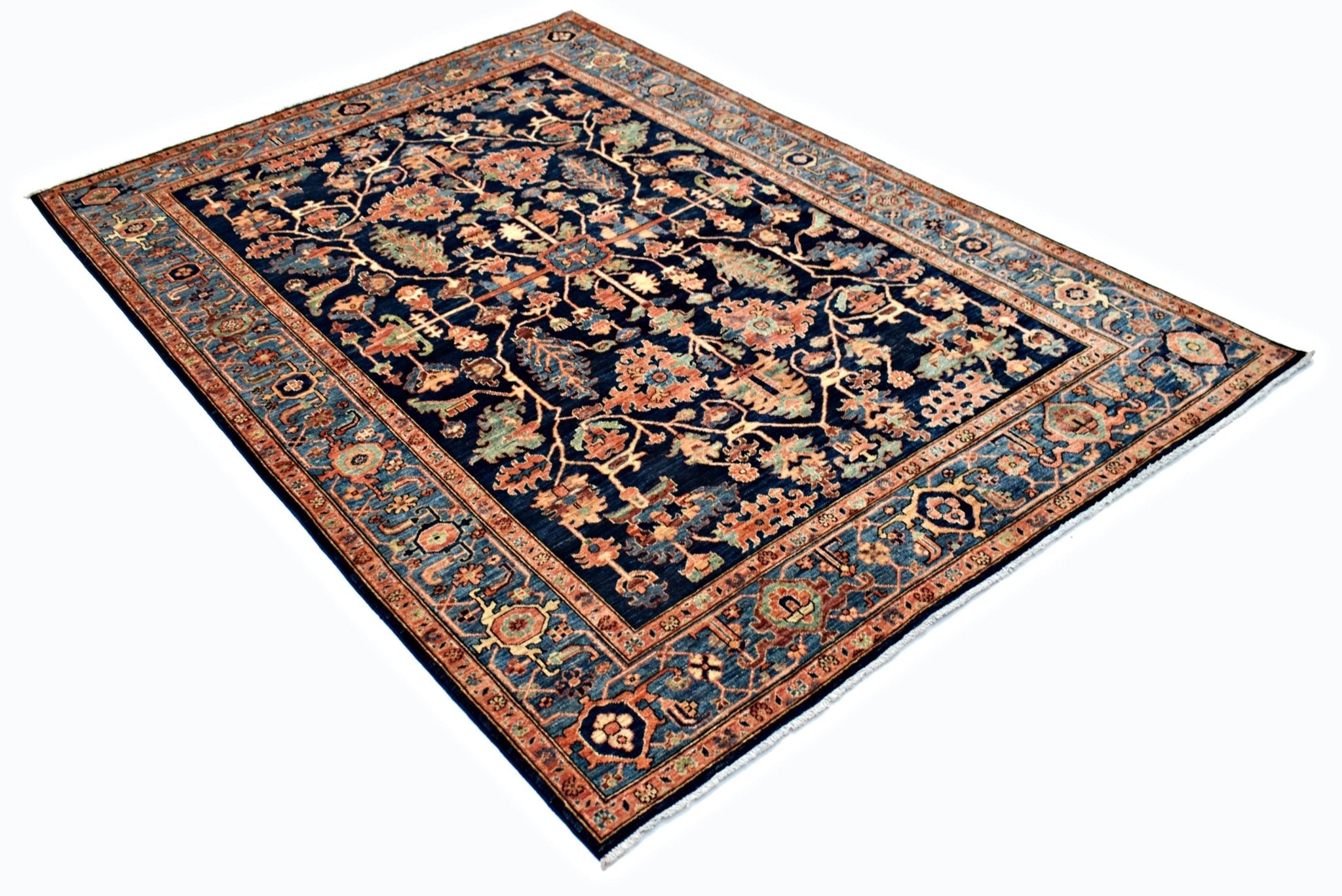 Handmade Traditional Afghan Chobi Rug | 272 x 190 cm | 8'11" x 6'3" - Najaf Rugs & Textile