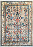 Handmade Traditional Afghan Chobi Rug | 379 x 251 cm | 12'5" x 8'3" - Najaf Rugs & Textile