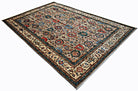 Handmade Traditional Afghan Chobi Rug | 379 x 251 cm | 12'5" x 8'3" - Najaf Rugs & Textile