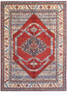 Handmade Traditional Afghan Chobi Rug | 428 x 307 cm | 14' x 10'1" - Najaf Rugs & Textile