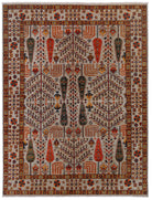 Handmade Traditional Afghan Tree Of Life Rug | 309 x 248 cm | 10'2" x 8'2" - Najaf Rugs & Textile