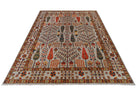 Handmade Traditional Afghan Tree Of Life Rug | 309 x 248 cm | 10'2" x 8'2" - Najaf Rugs & Textile