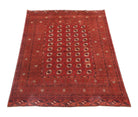 Handmade Traditional Afghan Turkmen Rug | 256 x 204 cm | 8'5" x 6'9" - Najaf Rugs & Textile