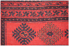 Handmade Traditional Afghan Turkmen Rug | 288 x 205 cm | 9'6" x 6'9" - Najaf Rugs & Textile